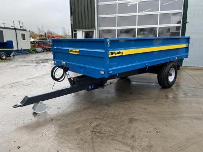 Fleming TR6 6T Drop Side Tipping Trailer